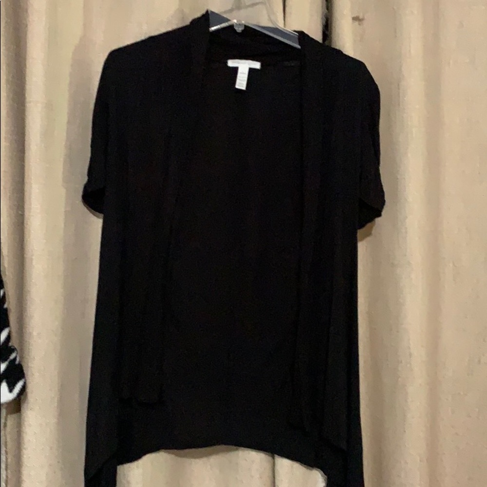 Short sleeve cardigan size L